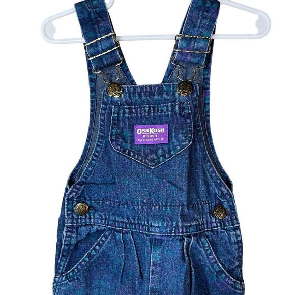 Vintage Oshkosh B’Gosh Jean Overalls Size 4T - Picture 2 of 13